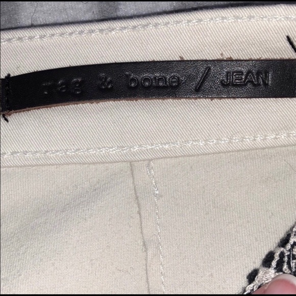 Rag and Bone embroidered lace jeans denim size 26 - Picture 5 of 7